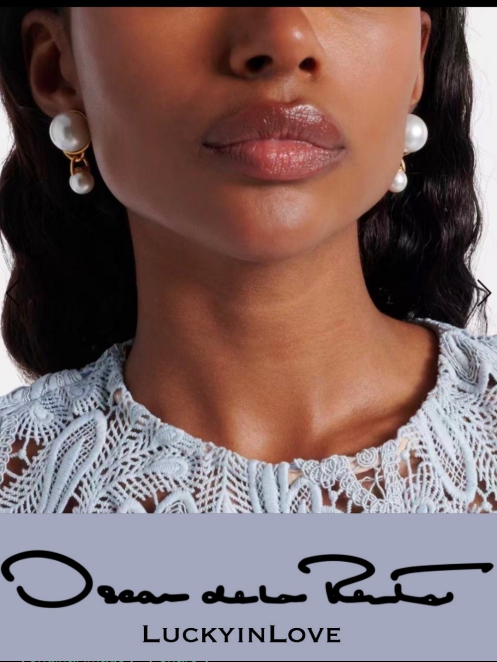 OSCAR DE LA RENTA • Bubbly Pearl Drop Earrings